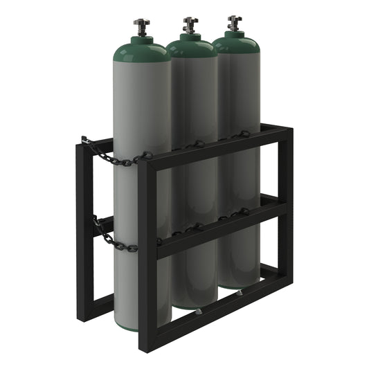 Gas Cylinder Rack for 3 Vert. Cylinders
