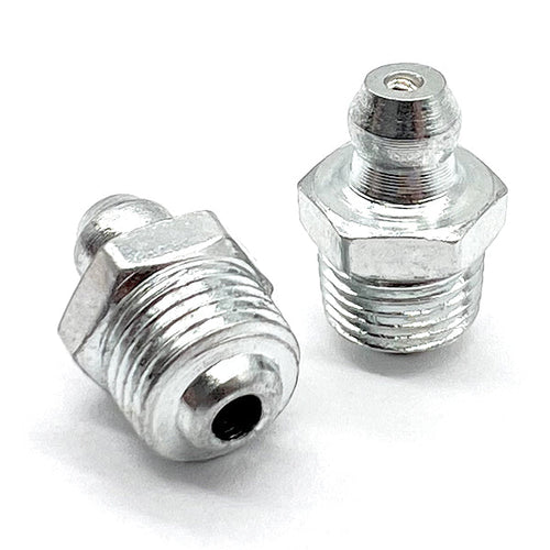 1/8"-27 Zerks Grease Fitting Straight Steel Zinc