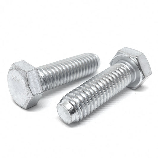 M20-1.50x35 Class 10.9 Extra Fine Thread Hex Cap Screws Zinc Clear