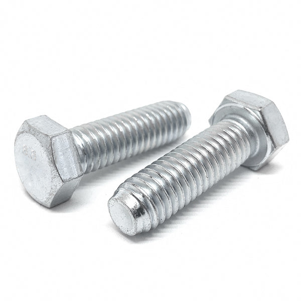 M7-1.00x20 Class 8.8 Hex Cap Screws Zinc Clear