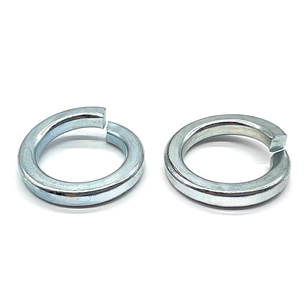 M20 Class 12 High Collar Split Lock Washer Zinc Clear