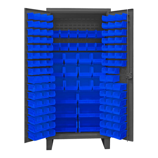 Cabinet, 126 Blue Bins