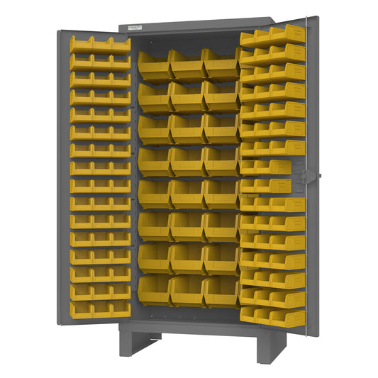 Cabinet, 126 Yellow Bins