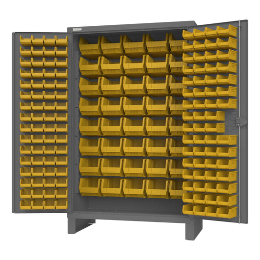 Cabinet, 166 Yellow Bins