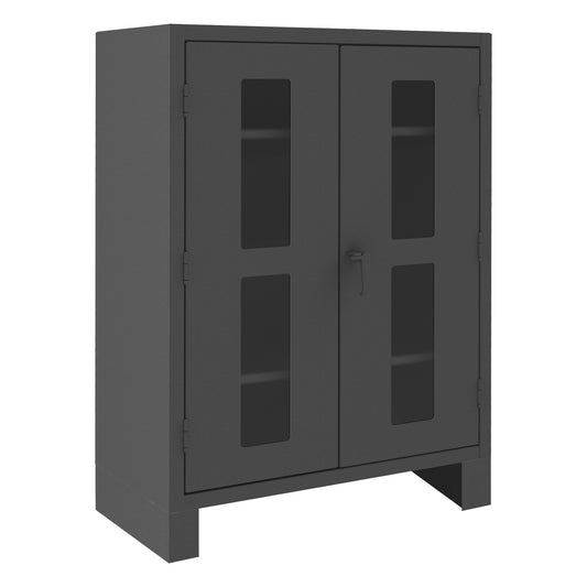 Cabinet, Clearview Doors, 3 Shelves