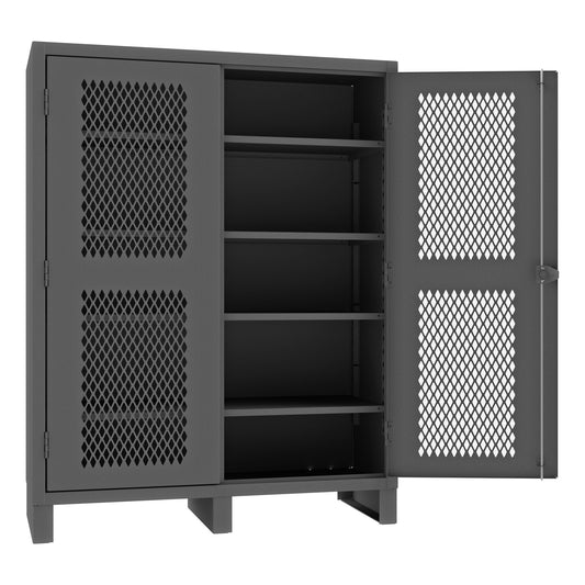Ventilated Cabinet, 4 Shelves