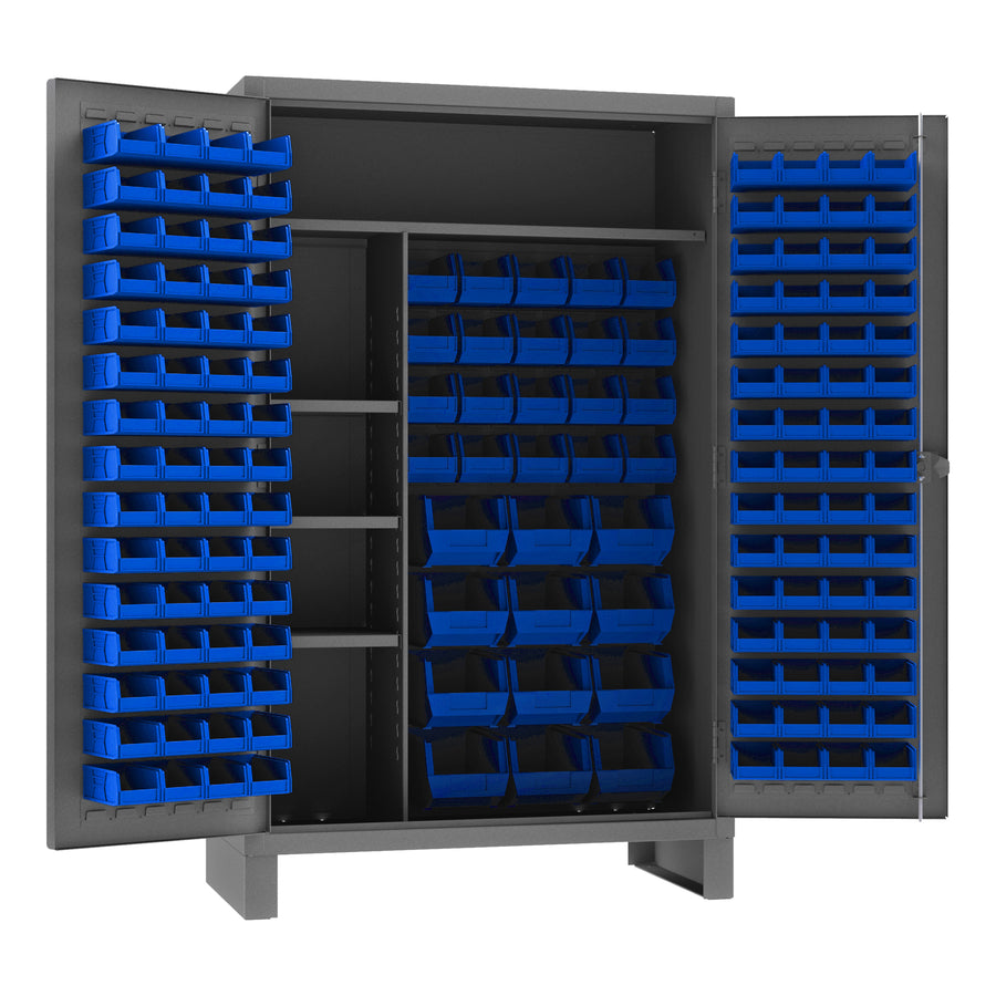 Maintenance Cabinet, 4 Shelves, 156 Bins