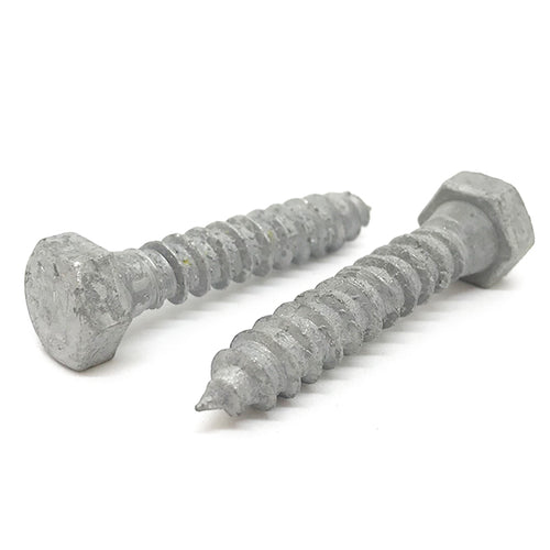 5/16-9x1" Hex Lag Screws A307 Grade A Galvanized