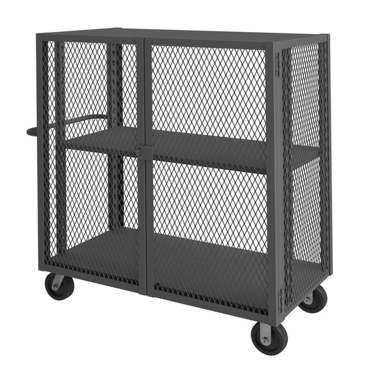Security Mesh Truck, 2 Shelves, 24 x 48