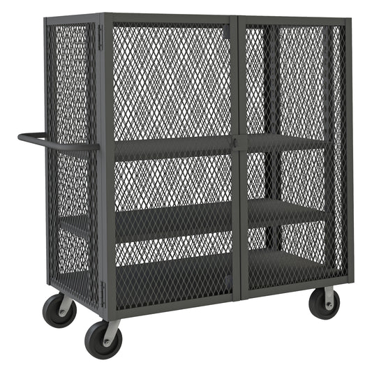 Security Mesh Truck, 3 Shelves, 24 x 48