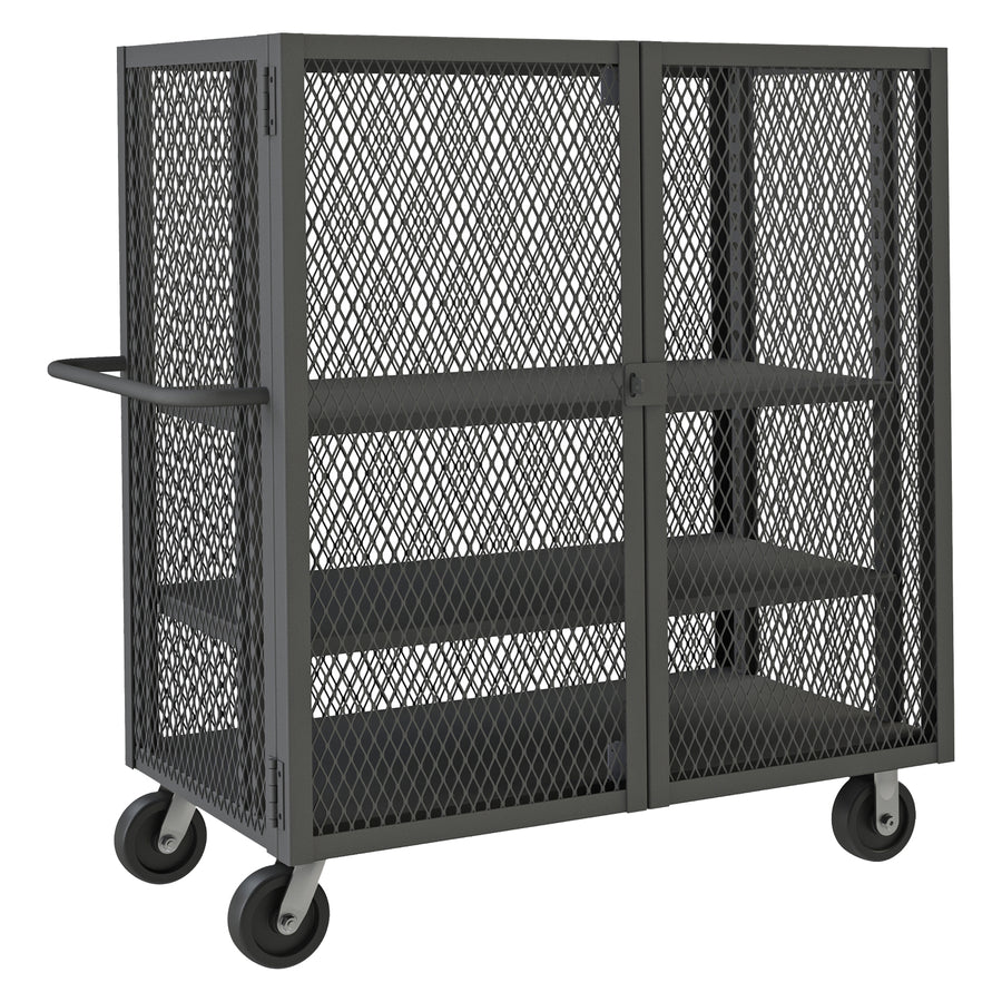 Security Mesh Truck, 3 Shelves, 24 x 48