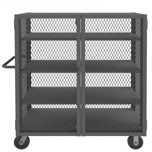 Security Mesh Truck, 4 Shelves, 24 x 48