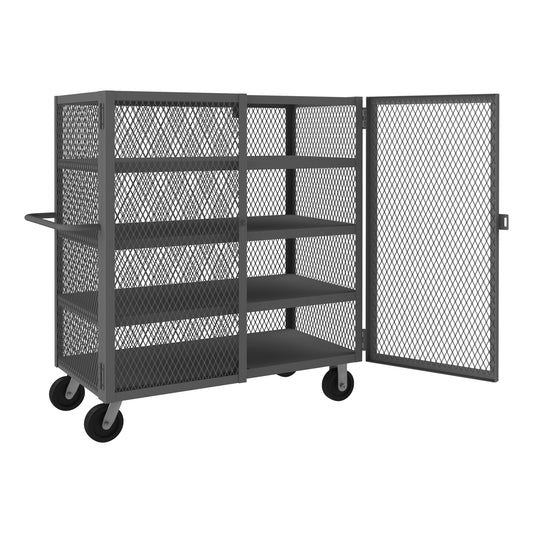 Security Mesh Truck, 4 Shelves, 24 x 48