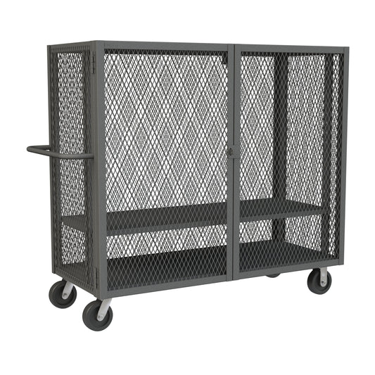 Security Mesh Truck, 2 Shelves, 24 x 60