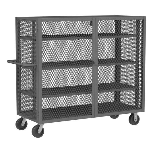 Security Mesh Truck, 4 Shelves, 24 x 60