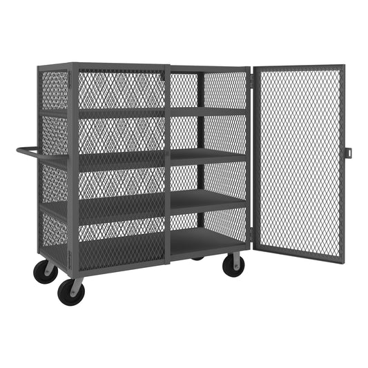 Security Mesh Truck, 4 Shelves, 24 x 60