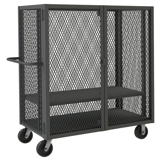 Security Mesh Truck, 2 Shelves, 30 x 48