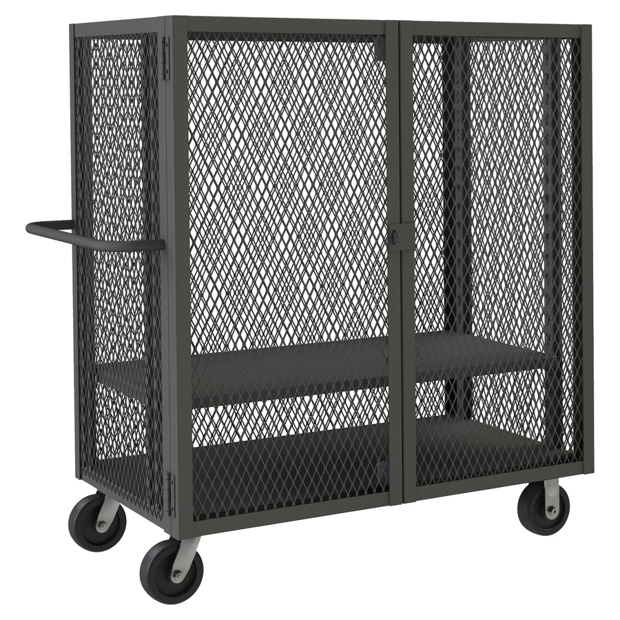 Security Mesh Truck, 2 Shelves, 30 x 48