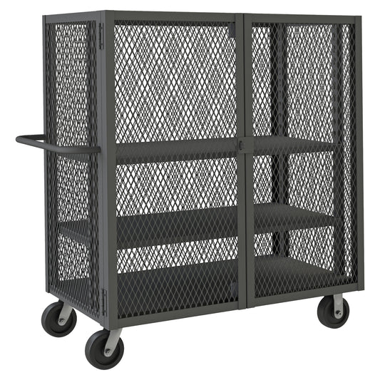 Security Mesh Truck, 3 Shelves, 30 x 48