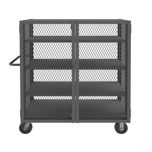 Security Mesh Truck, 4 Shelves, 30 x 48