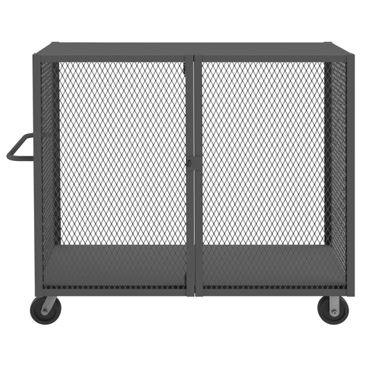 Cage Truck, Low Deck And Pad Lock