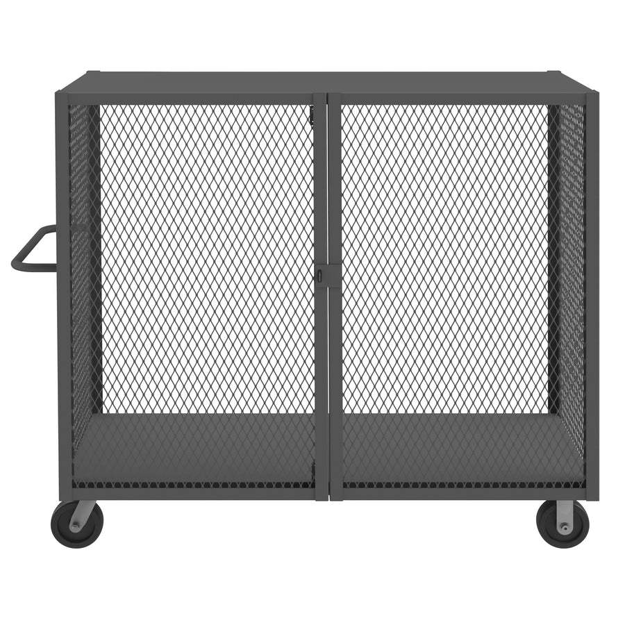 Cage Truck, Low Deck And Pad Lock