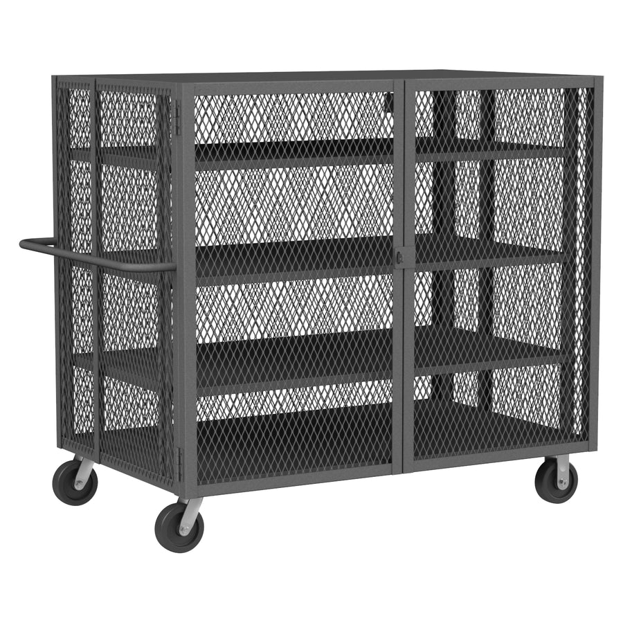 Security Mesh Truck, 4 Shelves, 36 x 60