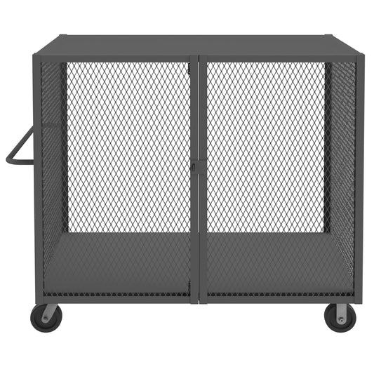 Cage Truck, Low Deck And Pad Lock
