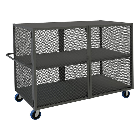 Security Mesh Truck, 2 Shelves, 36 x 72