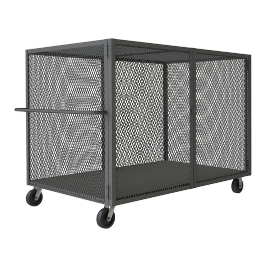 Cage Truck, Low Deck And Pad Lock