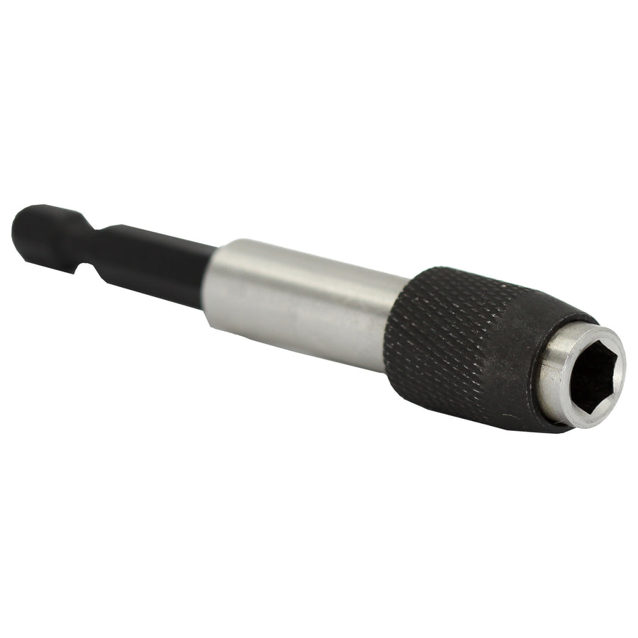 3" Long Stainless Steel Quick Change Bit Holder, Push Type
