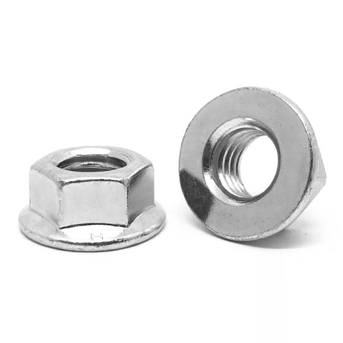 M4-0.7 A2-70 Stainless Steel Hex Flange Nuts