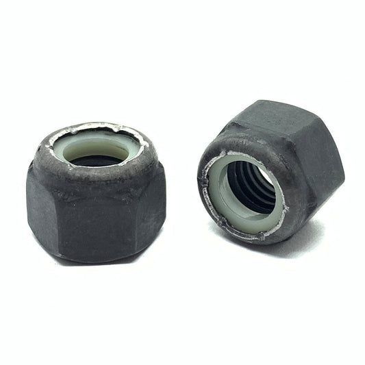 3/4"-16 Grade 8 Hex Nylon Insert Lock Nuts Phos & Oil
