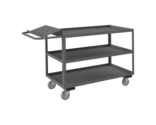 Order Picking Cart, 3 Shelves, 24 x 48