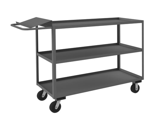 Order Picking Cart, 3 Shelves, 24 x 60