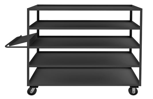 Order Picking Cart, 5 Shelves, 24 x 72