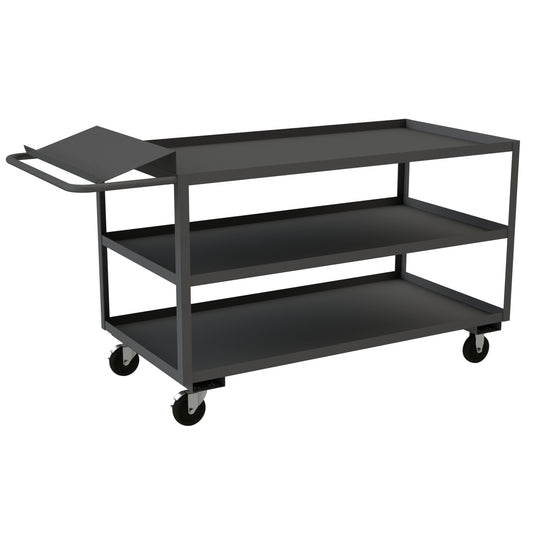 Order Picking Cart, 3 Shelves, 30 x 60