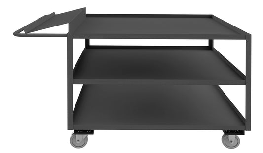 Order Picking Cart, 3 Shelves, 30 x 72