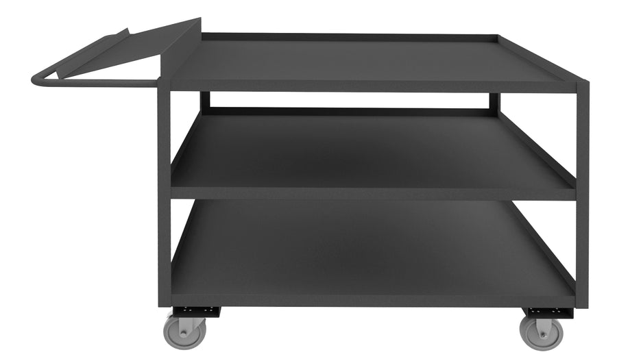 Order Picking Cart, 3 Shelves, 30 x 72