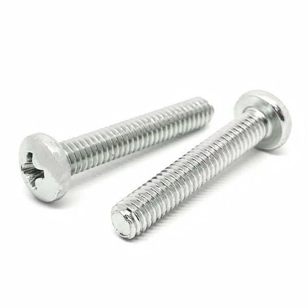 #6-32x1-3/4" Stainless Steel Phillips Pan Head Machine Screws Steel