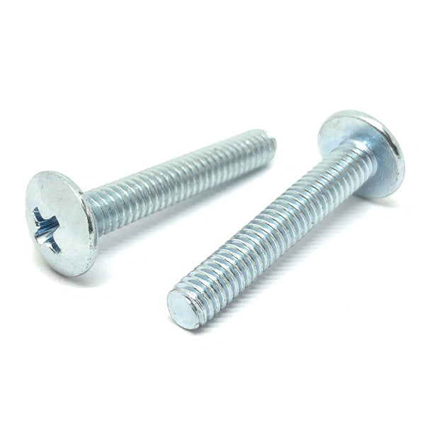 #6-32x5/8" Phillips Truss Head Machine Screws Zinc