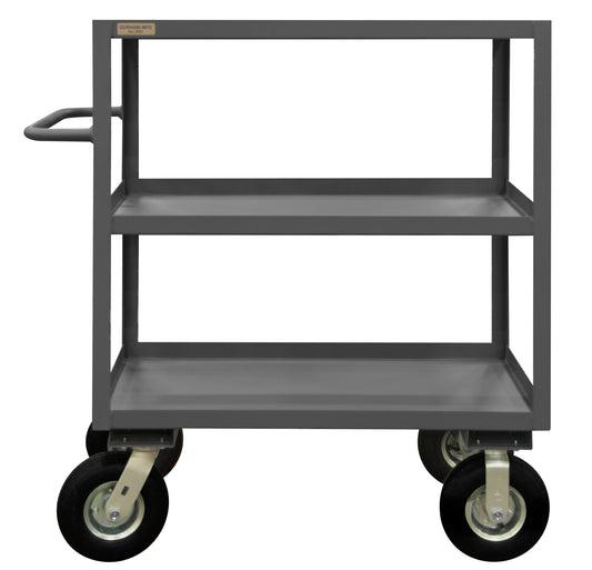 Instrument Cart, 3 Lipped Shelves