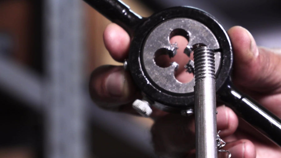 1/4"-26 UNS X 1" OD HSS Round Adjustable Die