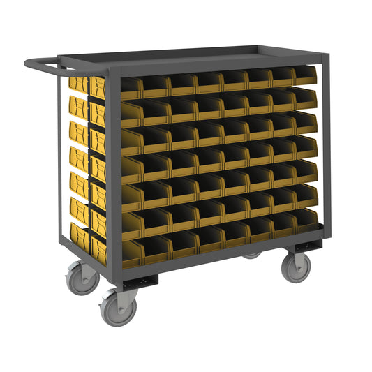 Stock Cart, 2 Shelves, 112 Bins