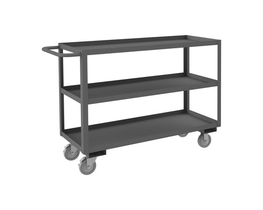 Stock Cart, 3 Shelves, 18 x 48