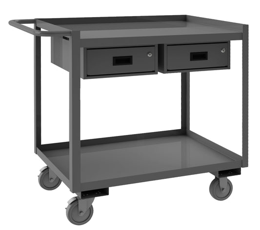 Stock Cart, 2 Shelves, 24 x 48