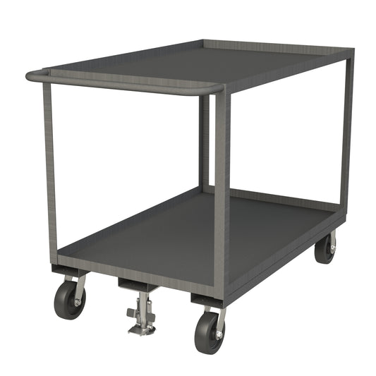 Stock Cart, 2 Shelves, 30 x 48