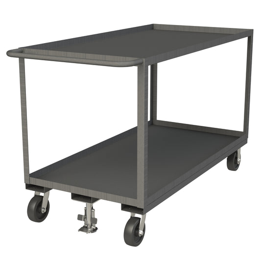 Stock Cart, 2 Shelves, 30 x 60