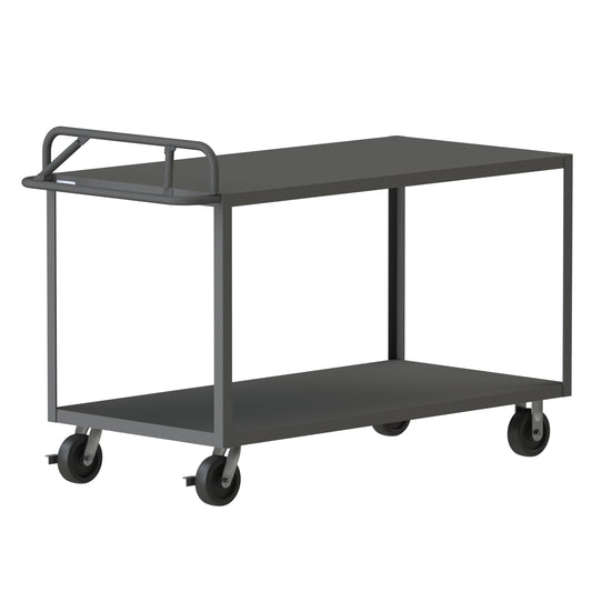 Stock Cart, 2 Shelves, Ergonomic Handle