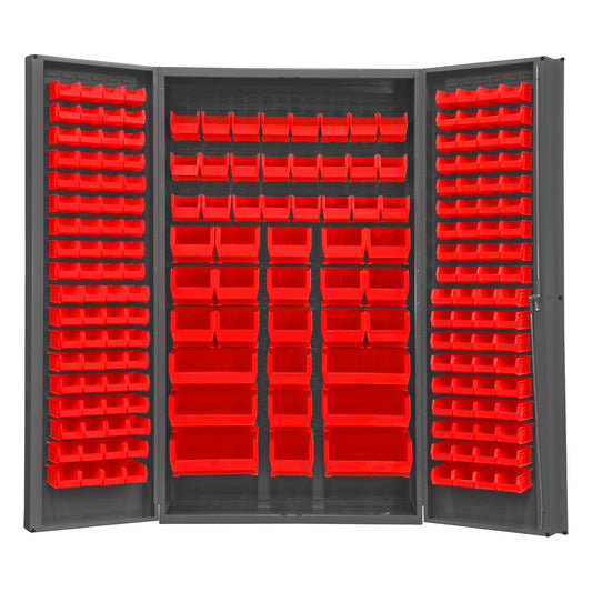 Cabinet, 192 Red Bins